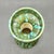 1970s Vintage 1970s West German Pottery Green Drip Glaze Sculptural Candlestick For Sale - Image 5 of 7