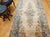 Vintage Kerman Rug, Hand-Knotted Wool, Floral Pattern, Ivory & Blue, 5x7 For Sale - Image 14 of 15