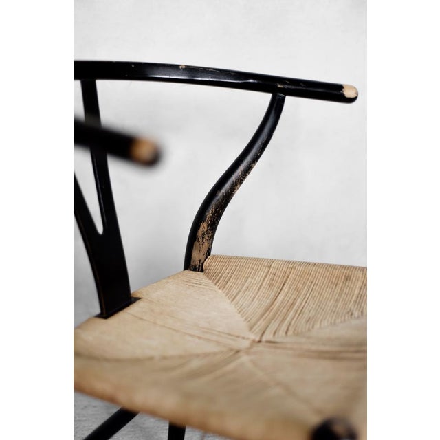 Mid-Century Danish Modern Oak CH24 Wishbone Chair by Hans J. Wegner for Carl Hansen & Son, 1960s For Sale - Image 9 of 18