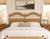 Wood Henry Link Lexington King Size Double Arch Rattan Headboard For Sale - Image 7 of 7
