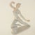 Hand painted porcelain figure "Dancer" from Porcelain Manufactory Hollohaza Green stamp corresponding to 1949-1970 This...