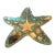Starfish Wooden Decorative Dish With Shell Inlay For Sale