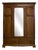 Antique Edwardian Walnut Wardrobe, 1900s For Sale