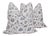 Borderline "Jaffna" 25" Square Hand Blocked Down/Feather Pillows - a Pair For Sale