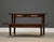 A mid century modern solid cherry tv console credenza, sofa table or entry table made by Willett Furniture. Excellent...