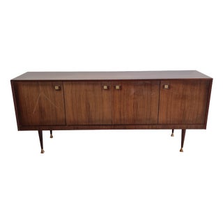Mid-Century Modern Italian Mahogany Sideboard, 1960s For Sale