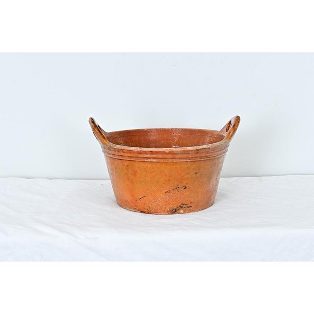 Late 19th Century English 19th Century Glazed Terracotta Bowl c. 1880 For Sale - Image 5 of 9