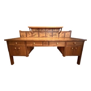 Custom Made Arts and Crafts Sideboard For Sale