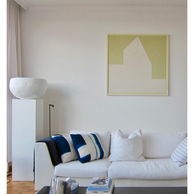 Project III, abstract painting by Belgian painter Vincent van Den Meersch (1912-1996). The piece is signed and dated 1976...