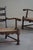 Set of Vintage Modern Danish Sculptural Armchairs in Oak and Papercord, 1940s For Sale - Image 14 of 18