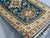 Blue and Beige Kazak-Style Wool Runner Rug, Natural Dyes, 2'8" X 9'9" For Sale - Image 12 of 14