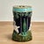 Striking 19th century English majolica stand or pedestal, in the Minton style with dynamic function ability crafted in...