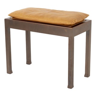 Romeo Sozzi for Promemoria "Gong" Bronze Stool For Sale