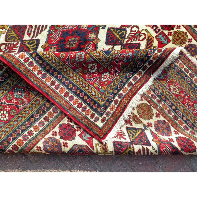 1960s Classical Turkish Handmade Oriental Carpet Area Rug For Sale - Image 4 of 11