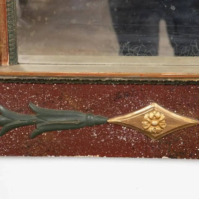 Neoclassical 19th Century Swedish Neoclassical Eagle Console and Mirror For Sale - Image 3 of 7