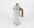 Art Deco Chrome Cocktail Shaker with Wooden Handle by Keystone Silver Co Wooden handle and knob. Classic Art Deco motif...