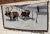 Gray Vintage Winter Reindeer & Sleigh Woven Tapestry Throw With Fringe For Sale - Image 8 of 15