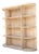 Vintage Washed Wood Wide Etagere For Sale