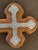 Wood wall Cross with ornate silver overlay. This Cross was in our Santa Fe, New Mexico family home. Purchased in Santa Fe...