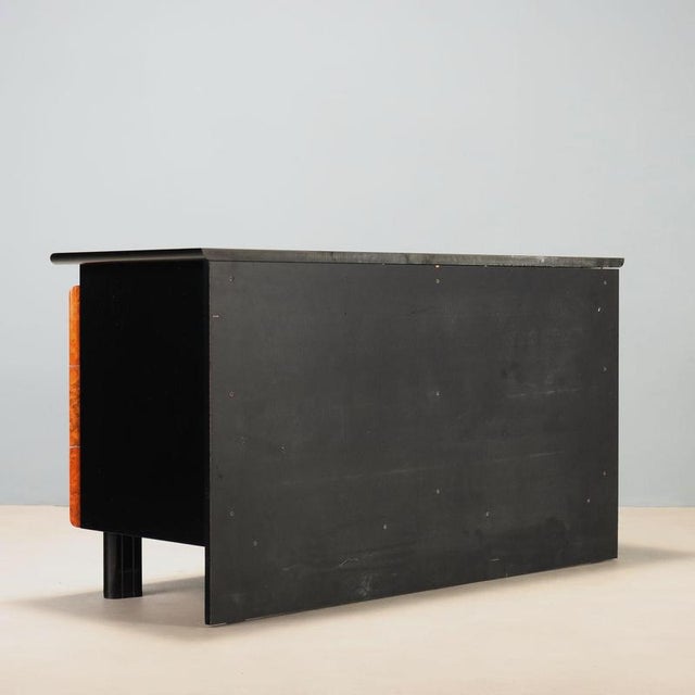 Vintage Italian Sideboard in Lacquered Wood, 1980s For Sale - Image 10 of 11