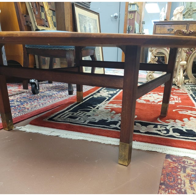1960s 1960s Mid Century Modern Walnut Coffee Table For Sale - Image 5 of 10