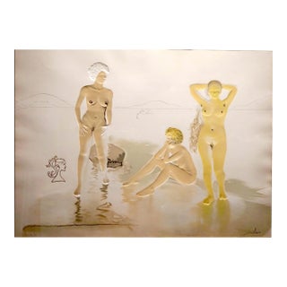 1970s Salvador Dali Three Graces of Cova d'Or For Sale