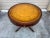 Antique Federal Style Flame Mahogany Leather Top Drum Table. For Sale - Image 9 of 11