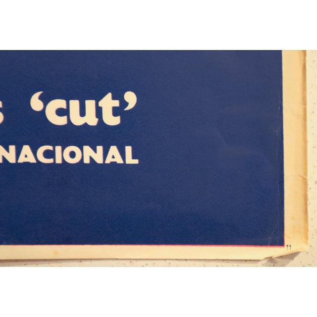 1971 Chilean Political Poster, "El Pueblo Marcha a La Ofensiva" (The People March to the Offensive), Cut For Sale - Image 4 of 5