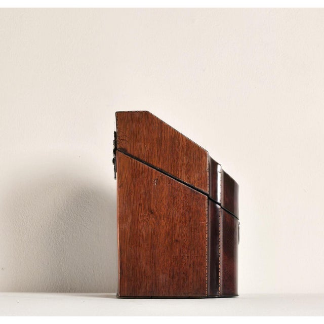 Brown Georgian Cutlery Box in Mahogany, Circa 1790 For Sale - Image 8 of 10