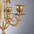 Marble & Gilt Clock with Candleholders, Set of 3 For Sale - Image 10 of 14