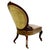 Wood 19th Century Victorian Walnut Armchair For Sale - Image 7 of 13