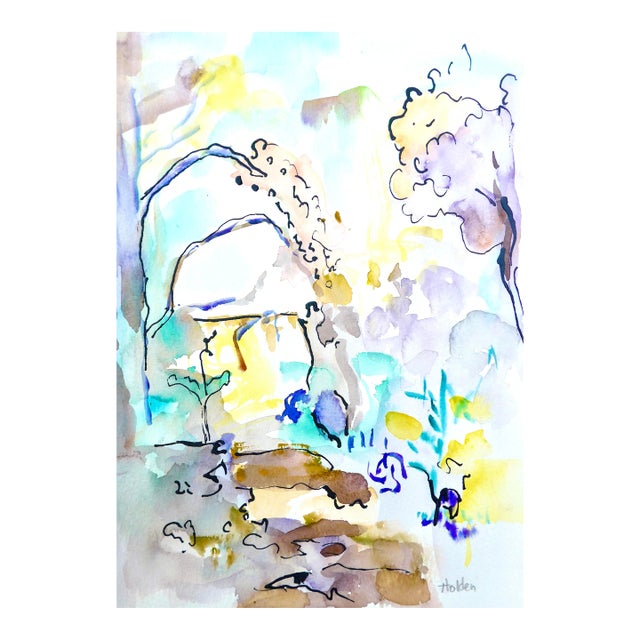 Spring in My French Garden For Sale
