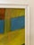 Vintage Abstract Geometric Painting, Signed For Sale - Image 4 of 12
