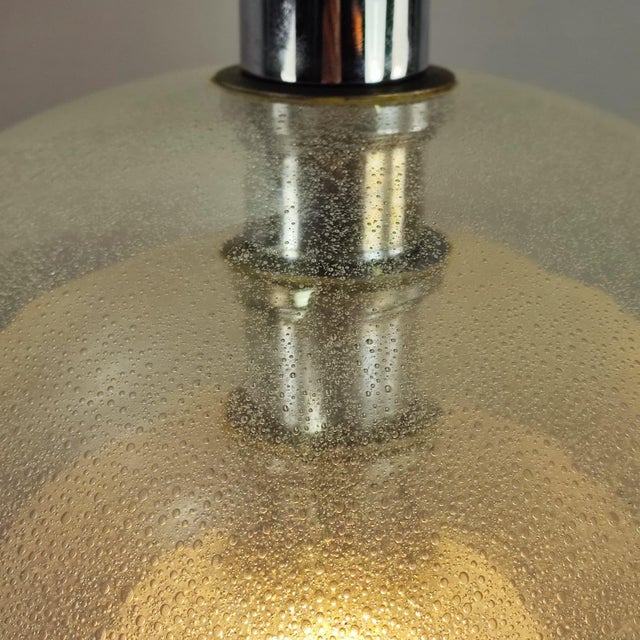 LT 338 Glass Pendant Lamp by Carlo Nason for AV Mazzega, 1960s For Sale - Image 13 of 15