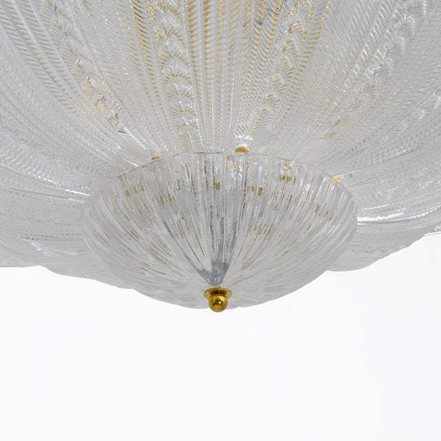 Mid-Century Modern Margherita Murano Glass Ceiling Light, 2000 For Sale - Image 6 of 8