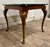 Vintage Queen Anne George II Style Marble Top Dining Breakfast Table For Sale - Image 4 of 10