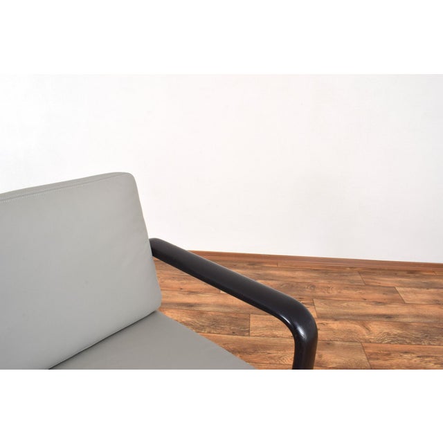 Mid-Century Leather Armchairs by Burkhard Vogtherr for Rosenthal, 1970s, Set of 2 For Sale - Image 14 of 18