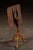 Wood Antique Flamed Maple Tilt-Top Table on Tripod Base With Tiger Grain For Sale - Image 7 of 7