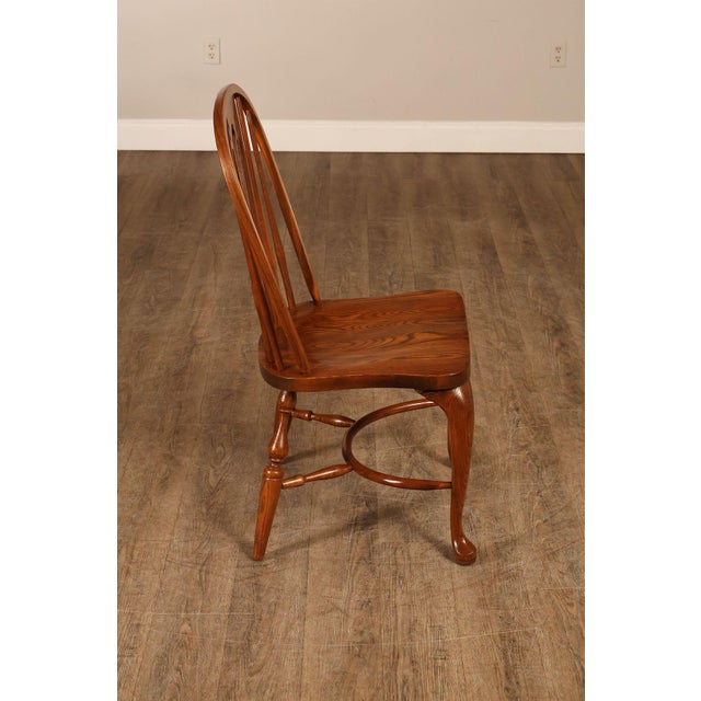 Nichols & Stone Set Of Four Windsor Dining Chairs For Sale - Image 10 of 18