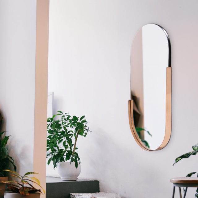 Our Dante Mirror is the definition of minimalistic style. With the idea that less is more, this mirror features a long,...
