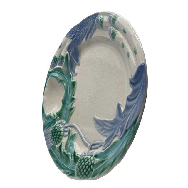 French French Asparagus Plates - Set of Four For Sale - Image 3 of 4