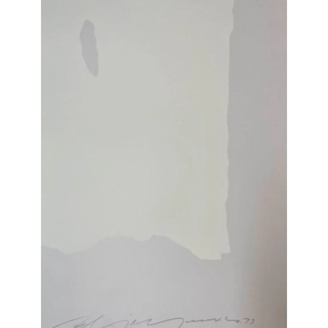 Adja Yunkers 'Veronica II" Abstract Expressionist Minimalism Signed Lithograph For Sale - Image 10 of 12