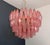 Pink Pink Alabaster Murano Glass Poliedri Chandelier, 1990s For Sale - Image 8 of 18
