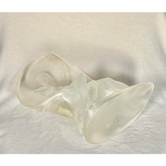 Frederick Elliot Hart Clear Acrylic Sculpture, Signed For Sale In Greenville, SC - Image 6 of 12