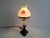 Metal Oil Lamp Style Table Lamp in Milk Glass, Former Czechoslovakia, 1960s For Sale - Image 7 of 15