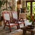 Estate Tropical Plantation/ Swedish Modern Teak Adirondack Chairs - A Pair For Sale - Image 14 of 17