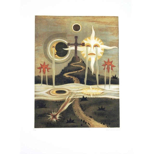 Ernst Steiner, Abstract Composition, 1975, Lithograph For Sale - Image 8 of 8