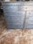 Large Wide Dark Gray Restoration Hardware Metal Clad Dresser For Sale In San Antonio - Image 6 of 9