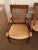 French Empire Style Mohair & Cane Arm Chairs - Set of 4 For Sale - Image 4 of 12