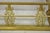 Victorian Antique Victorian Brass Scroll Accented 58" Fireplace Hearth Fender Surround For Sale - Image 3 of 12
